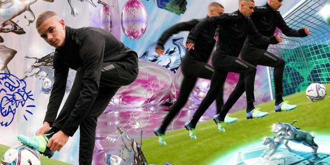 Romeo Beckham in Puma FUTURE Z